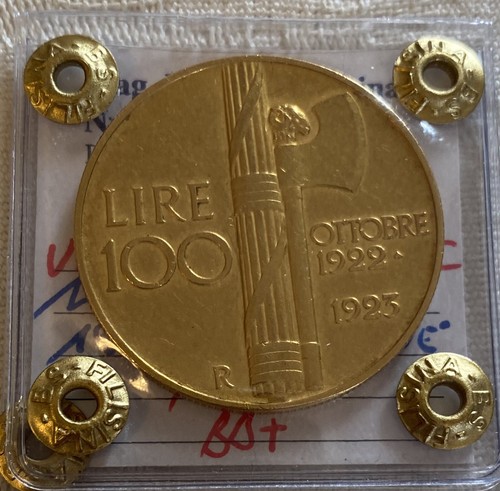100 lire fascio fascione - 100,