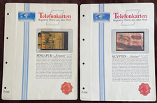 2 Schede Telefoniche Begehrte