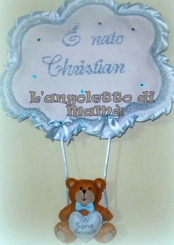 Fiocco nascita hand - fiocco,