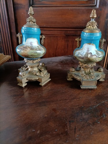 Ornamenti orologio trittico