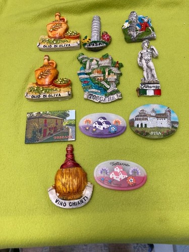Lotto magneti frigo vintage - lotto,
