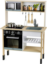 7187 Cucina Miele | Cucina in Legno Bianca Incl. Piano Di Cottura Con Suono E Lu