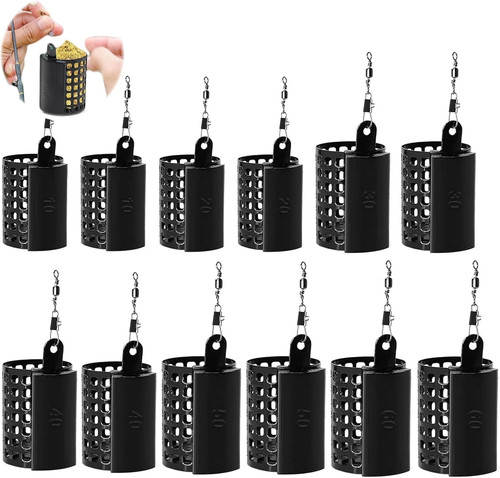 Pezzi feeder pesca in - 12,