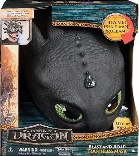 Maschera interattiva toothless - interattiva,