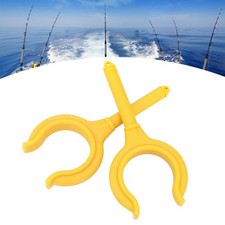 2x Blocco Remi Barca Supporto Canna da Pesca Staffa Gommone Marino Accessorio|