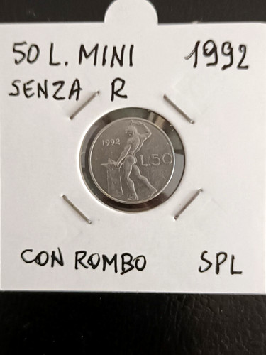 Lire mini 1992 repubblica - 50,