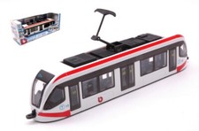 Burago intercity tram rosso - burago,