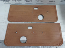 VW Golf mk1 3 porte (1974-1982) coppia pannelli interni pelle beige originali