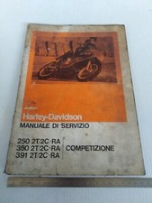 manuale officina origin. Amf Harley Davidson 250 350 391 2t /2c RA competizione