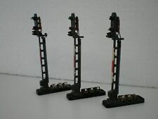 FLEISCHMANN Ho Segnale Ferroviario (745) luci rosso/verde 12v  lotto 3 Pz-