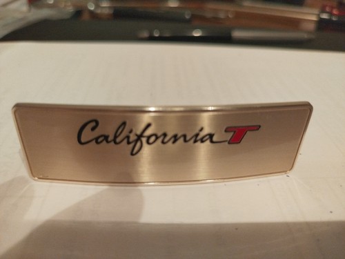 Ferrari california targhetta - california,