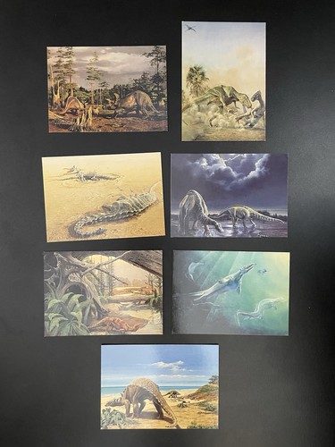 Dinosaur card lot - 7x, canadian
