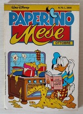 PAPERINO MESE N.76 super almanacco seconda serie II a 2a mondadori 1986 disney