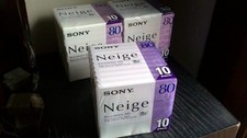 30 Minidisc Sony Neige Série