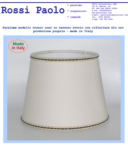 Paolo rossi paralume - , prime