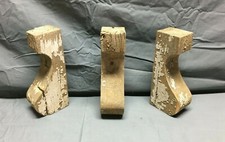 Set 3 mensole a frontoni in