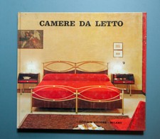 Libro CAMERE DA LETTO  Gorlich Editore Peluzzi 1965 Design vintage  