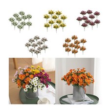 10 Mazzi di Fiori Artificiali