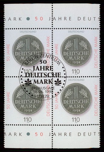 Francobollo germania 1998 - germania,