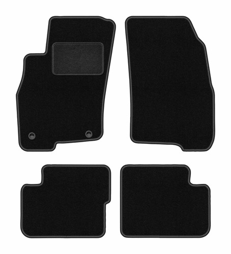 Tappetini velluto nero fiat - tappetini,
