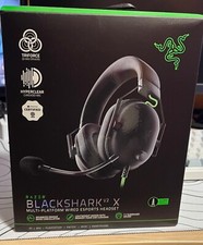 Razer BlackShark V2 X, Cuffie da Gioco Driver 50mm Microfono Audio Surround 7.1