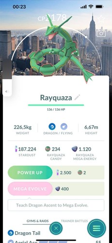 Rayquaza new york sfondo - rayquaza, no