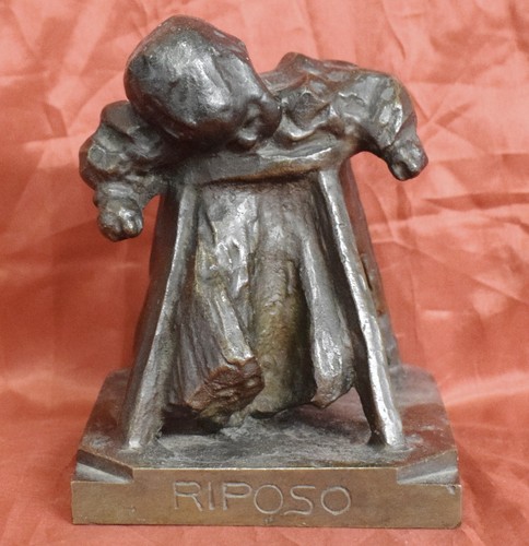 Bronze scultura bronzo - scultura, in