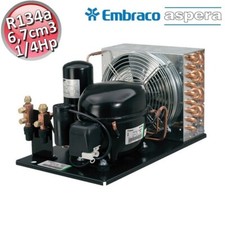 Unità motocondensante a valvola UEMT6160Z Embraco Aspera gas R134A MHBP