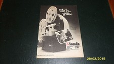 Advertising Italian Pubblicità Werbung: TONDO CINEPROIETTORE JUNIOR **1973**