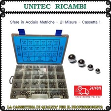 Sfere metriche in acciaio al