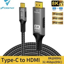 Cavo Adattatore USB-C a HDMI HDTV 4K 60Hz per Samsung LG MacBook Android iPhone