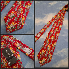 CRAVATTA UOMO (TIE)  vintage LEONARD Paris. New!  rare