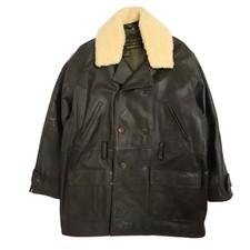 Giacca cappotto parka pelle