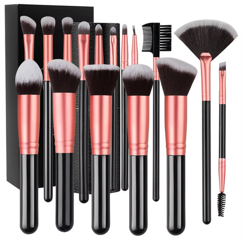 Set pezzi pennelli trucco - 16,