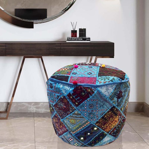 Mobili etnici banjara pouf - mobili,