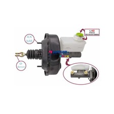 SERVOFRENO COMPLETO DI POMPA