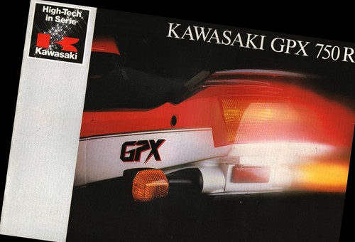 Brochure kawasaki gpx - gpx, 750