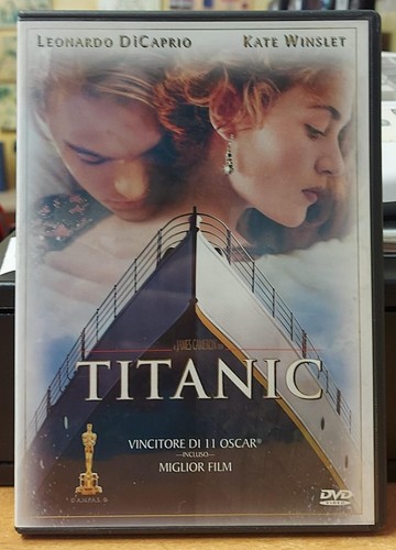 Titanic dvd leonardo dicaprio - dvd,