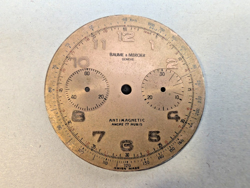 Dial vintage baume - baume, mercier
