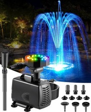 Pompa sommersa rgb pond filter - pond,