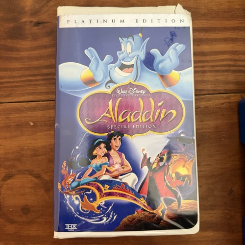Aladdin vhs disney late era - late,