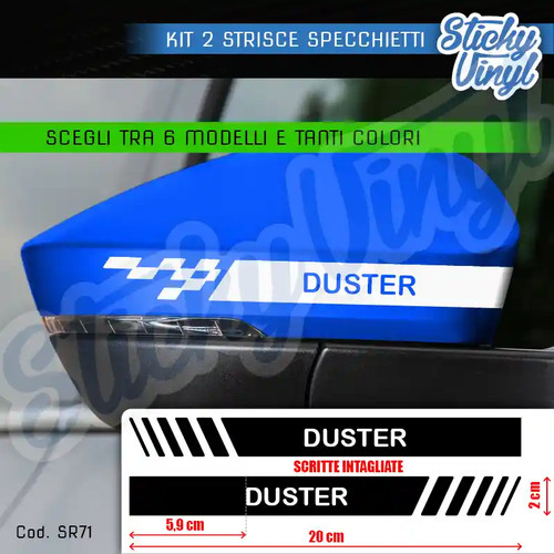 Adesivi strisce specchietti - strisce,