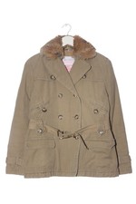 AUTHENTIC Giacca corta Donna Giacca Taglia IT 44 crema-bronzo stile casual