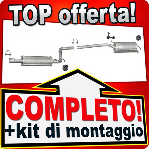 Scarico completo per caddy - scarico,