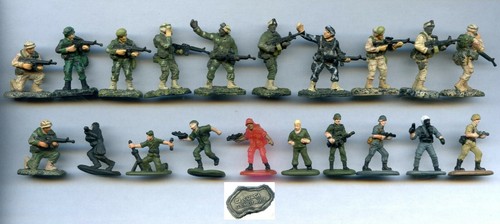 Soldatini figures corgi - figures, u.s