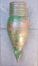 ANTICO PORTACOTE IN LEGNO COZZALE PORTA COTE CONTENITORE PER PIETRA AFFILATURA