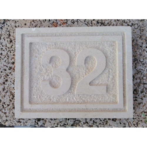 Numeri civici pietra - pietra, leccese
