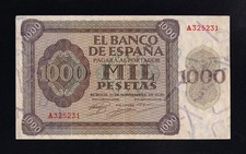 1000 pesetas 1936 - 1000, mbc