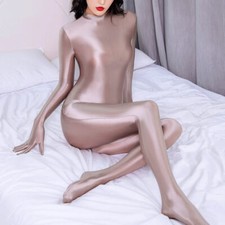 Body donna raso lucido wetlook