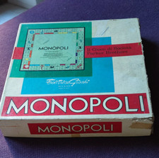 Monopoli vintage Editrice Giochi gioco tavolo Parker Brothers